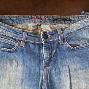 Lux Women's Denim Straight Leg Jeans